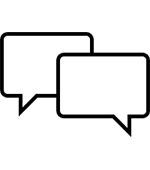 Chat bubble icon